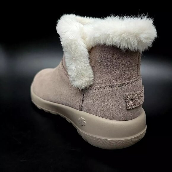 Skechers On-The-go Joy Faux Fur Lined 15501 Chukka Boot Women's Size 7 - Picture 9 of 12